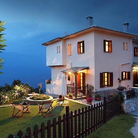 Stilvi Hotel Tsagarada Bagian luar foto