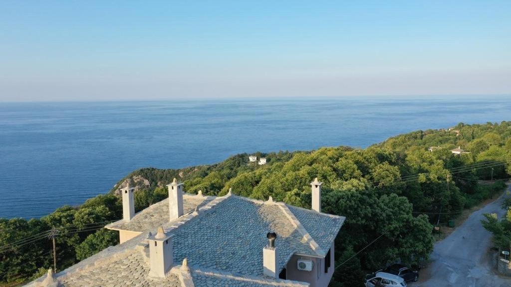 Stilvi Hotel Tsagarada Bagian luar foto