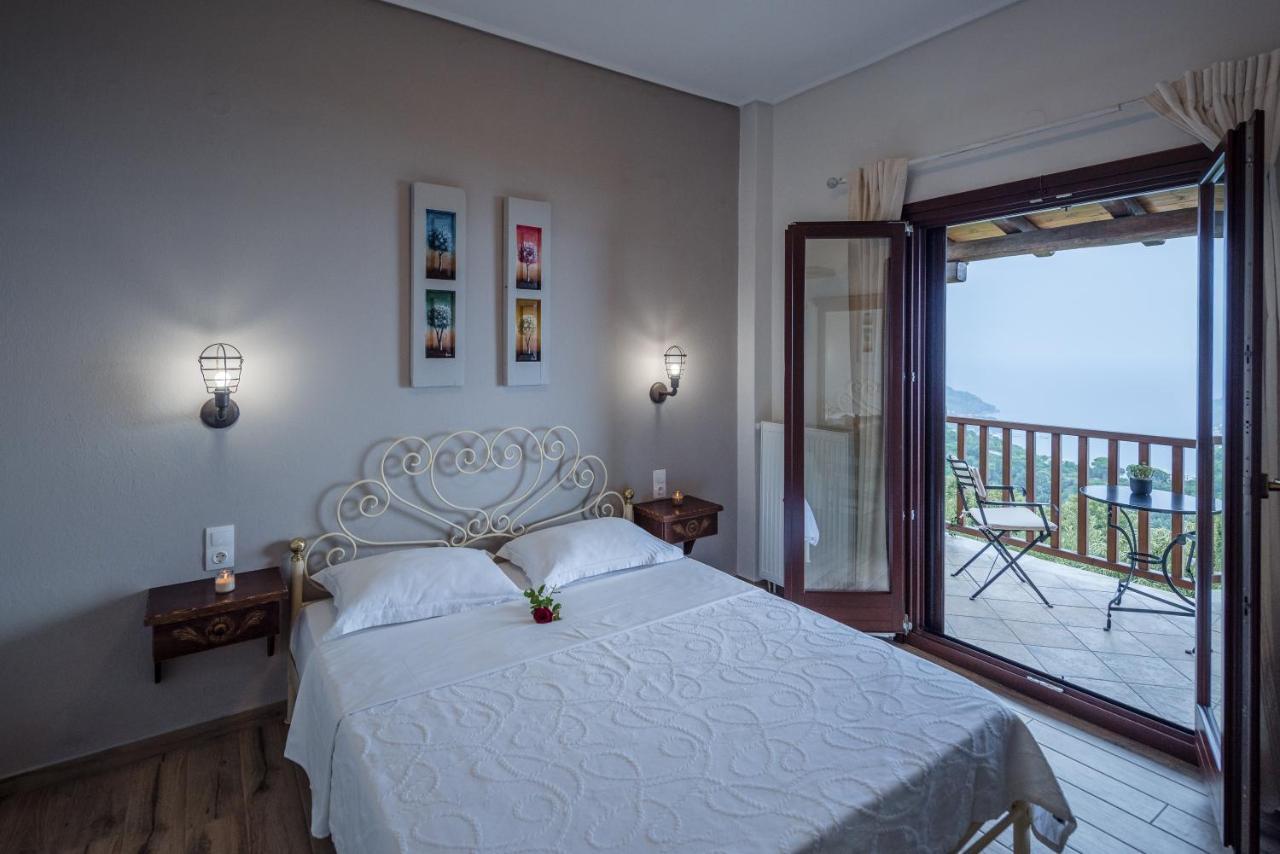 Stilvi Hotel Tsagarada Bagian luar foto