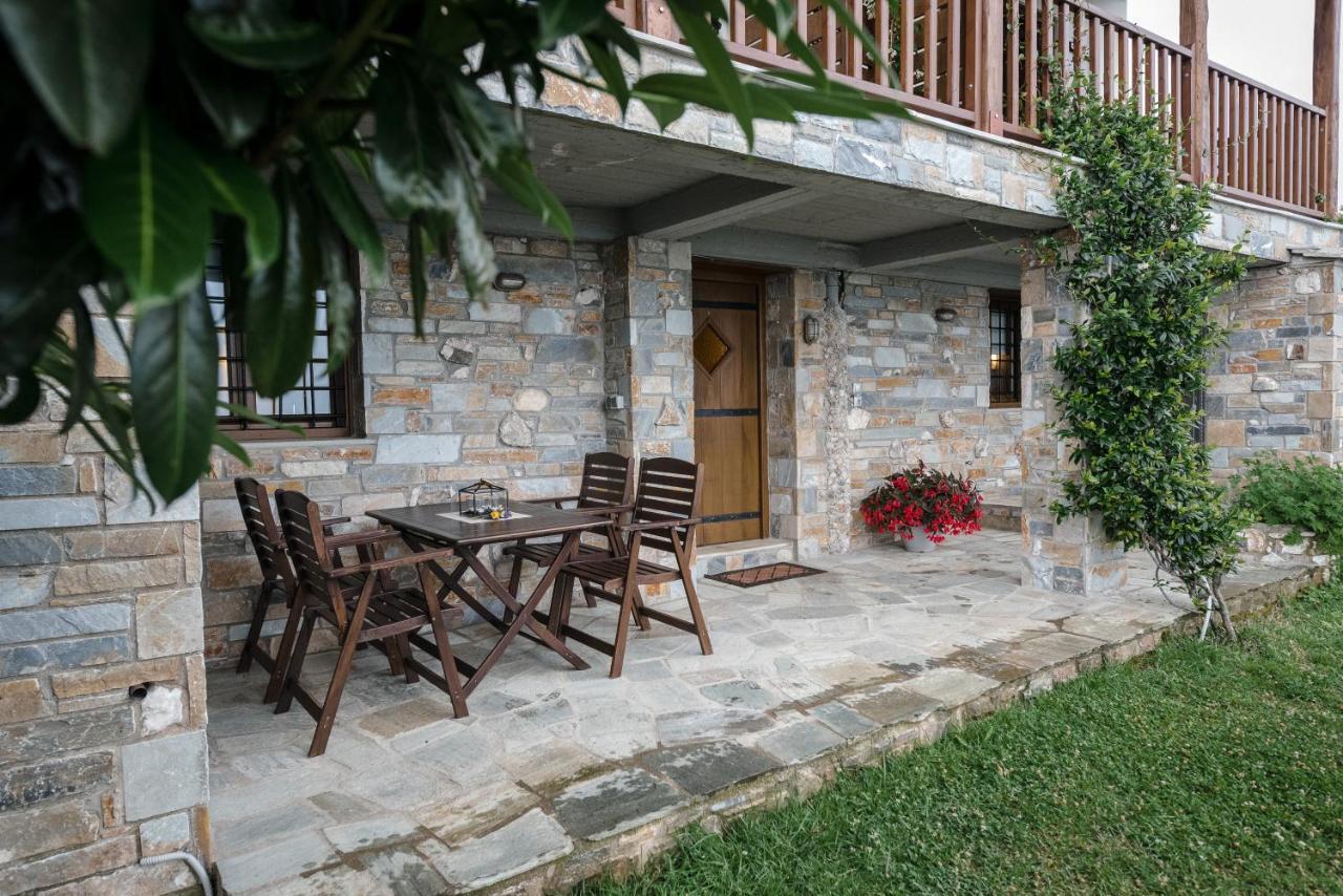 Stilvi Hotel Tsagarada Bagian luar foto