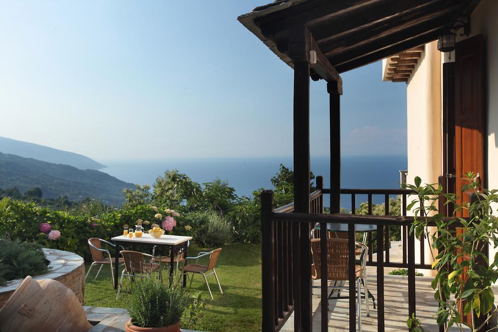 Stilvi Hotel Tsagarada Bagian luar foto