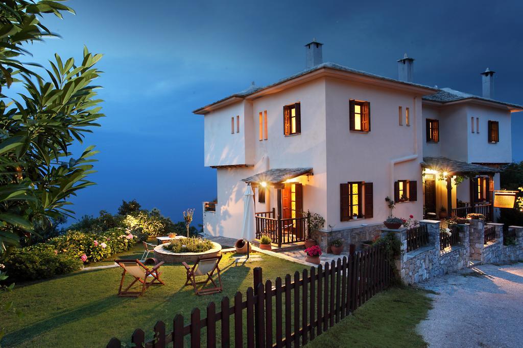 Stilvi Hotel Tsagarada Bagian luar foto